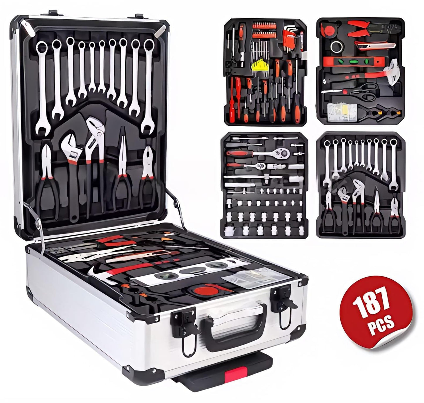 187pc Trolley Tool Set.