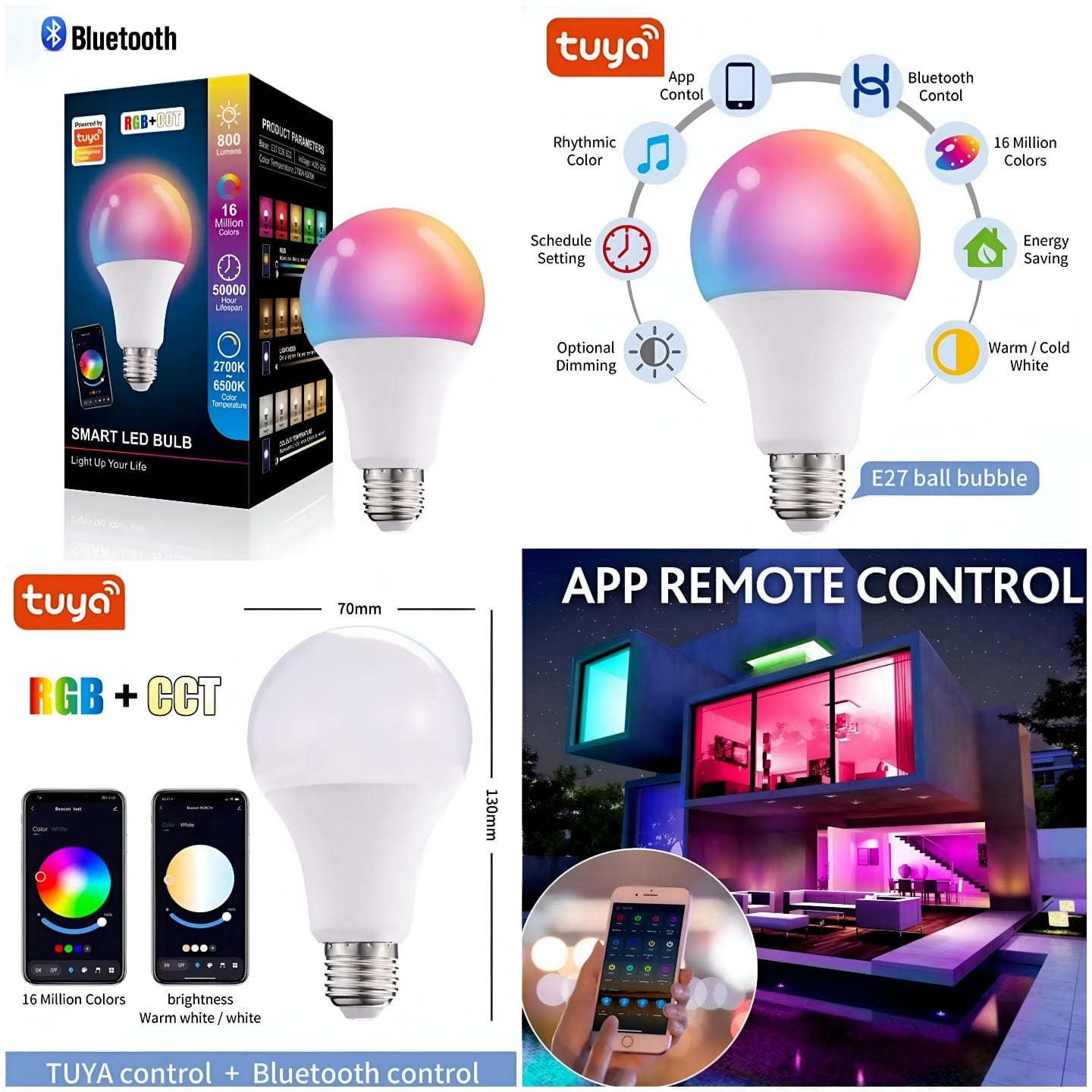 RGB Smart LED Bulb