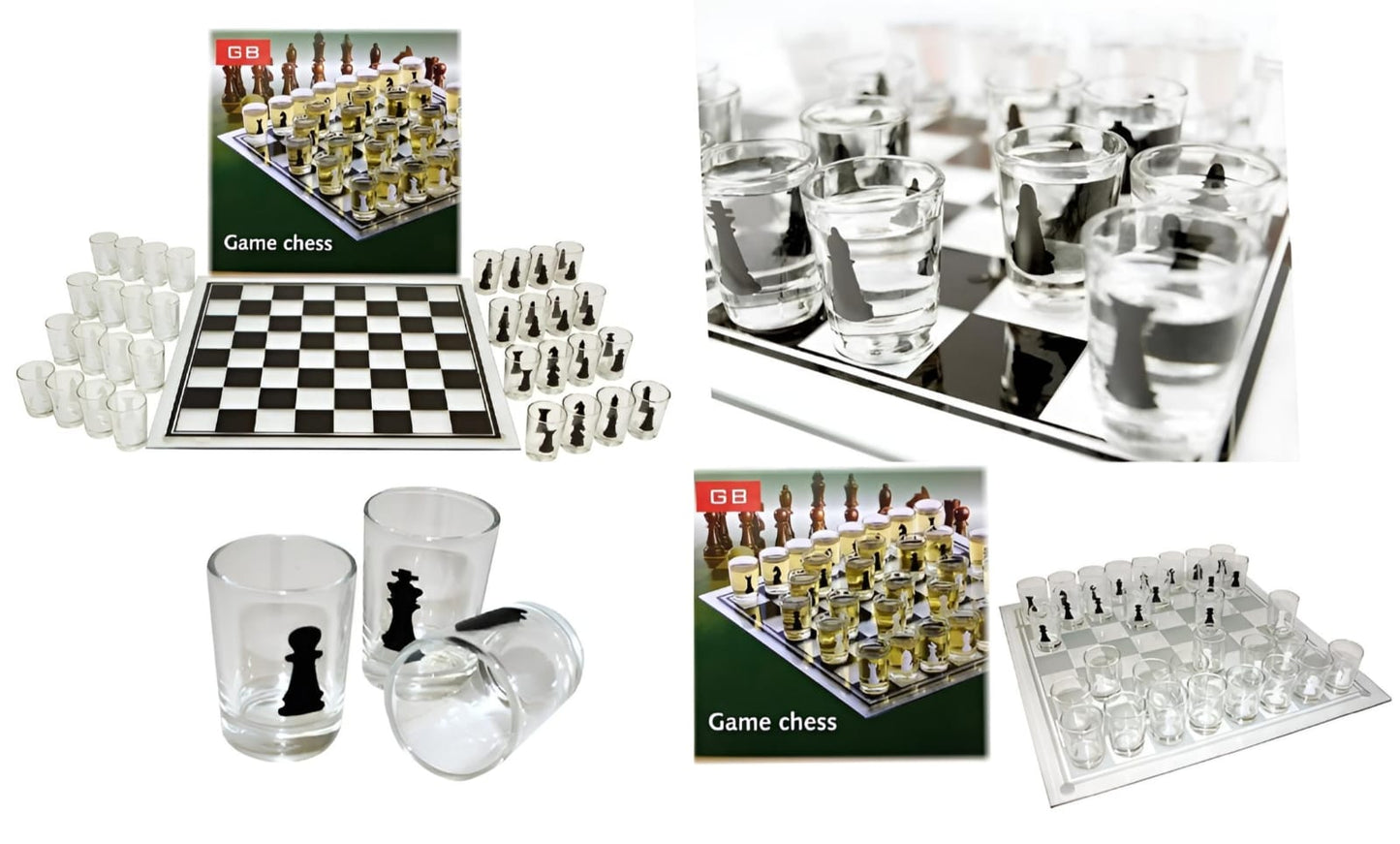 Shots Drinking Chess Game.
