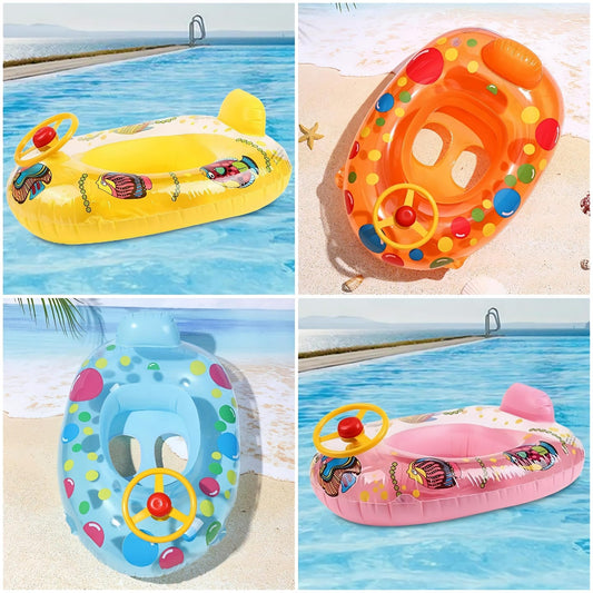 Kids Steering Wheel Boat.