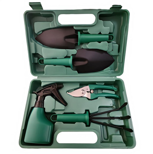 5pc Green Garden Tool Set