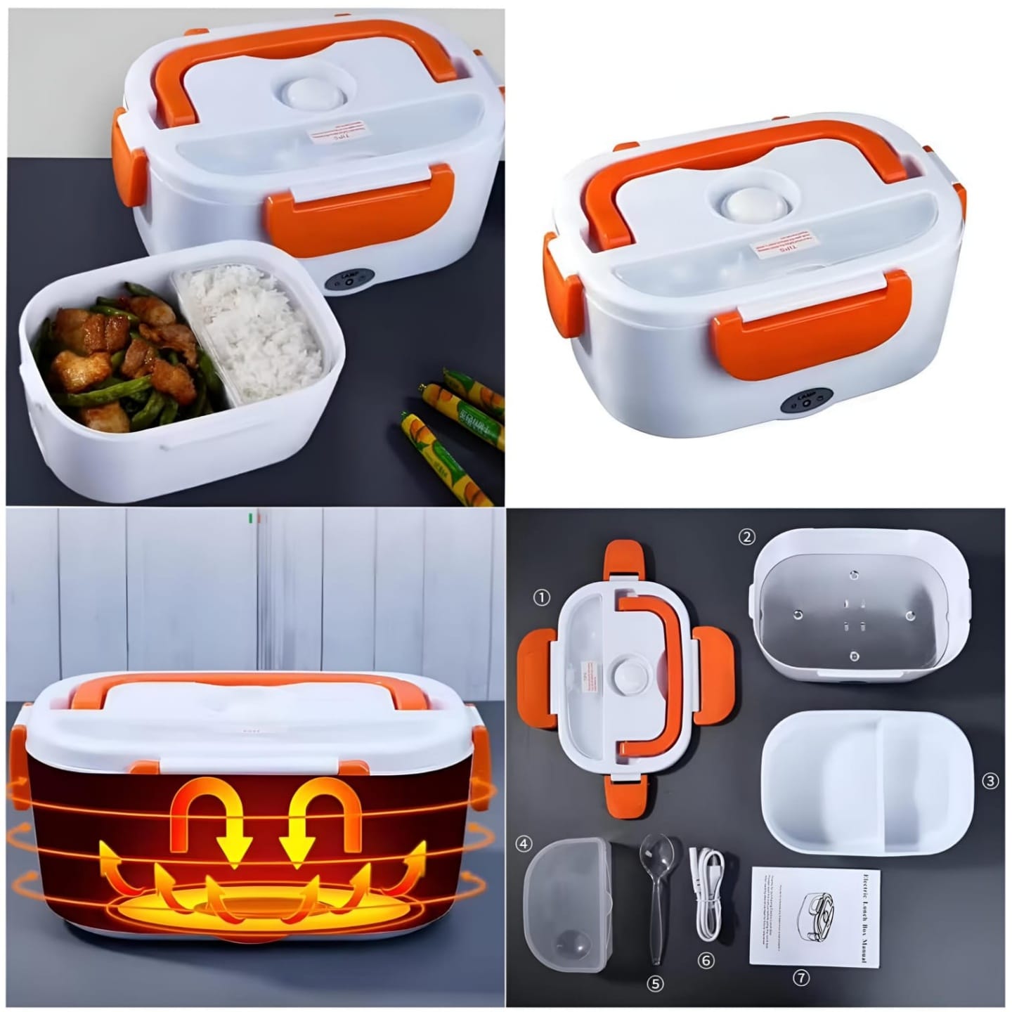 Electric Heated Lunch Box