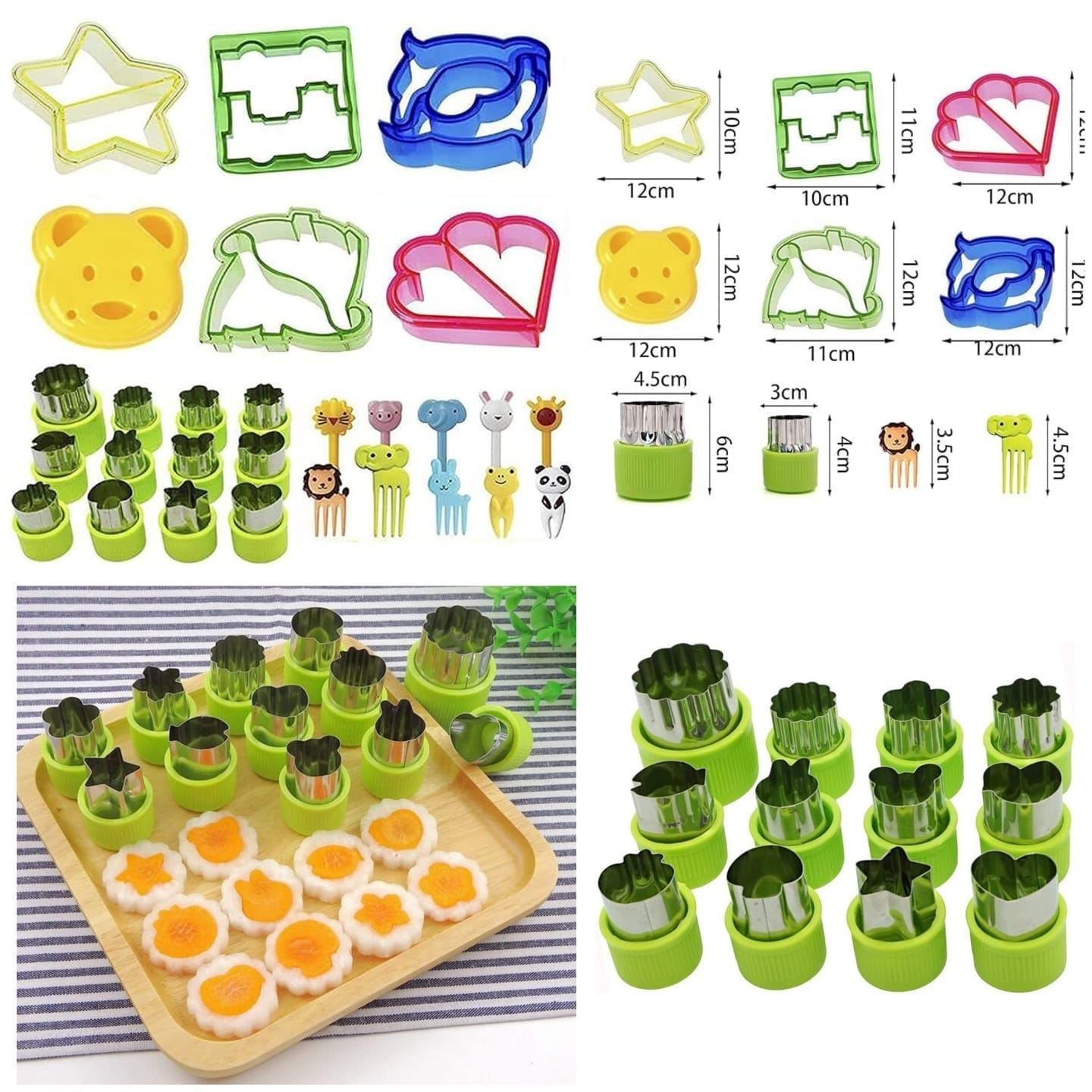 Kids Sandwich Cutters Set 28pc.