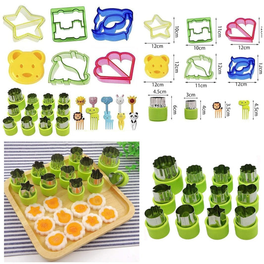 Kids Sandwich Cutters Set 28pc.