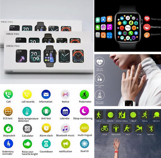 HW22 PRO Smartwatch Black
